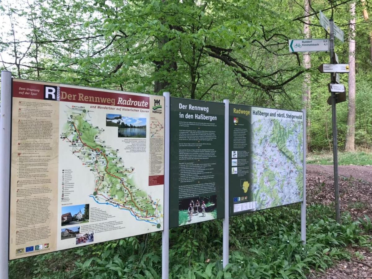 Ferienhaus Hassgautor Aidhausen Exteriér fotografie