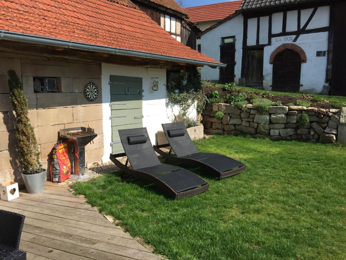 Ferienhaus Hassgautor Aidhausen Exteriér fotografie