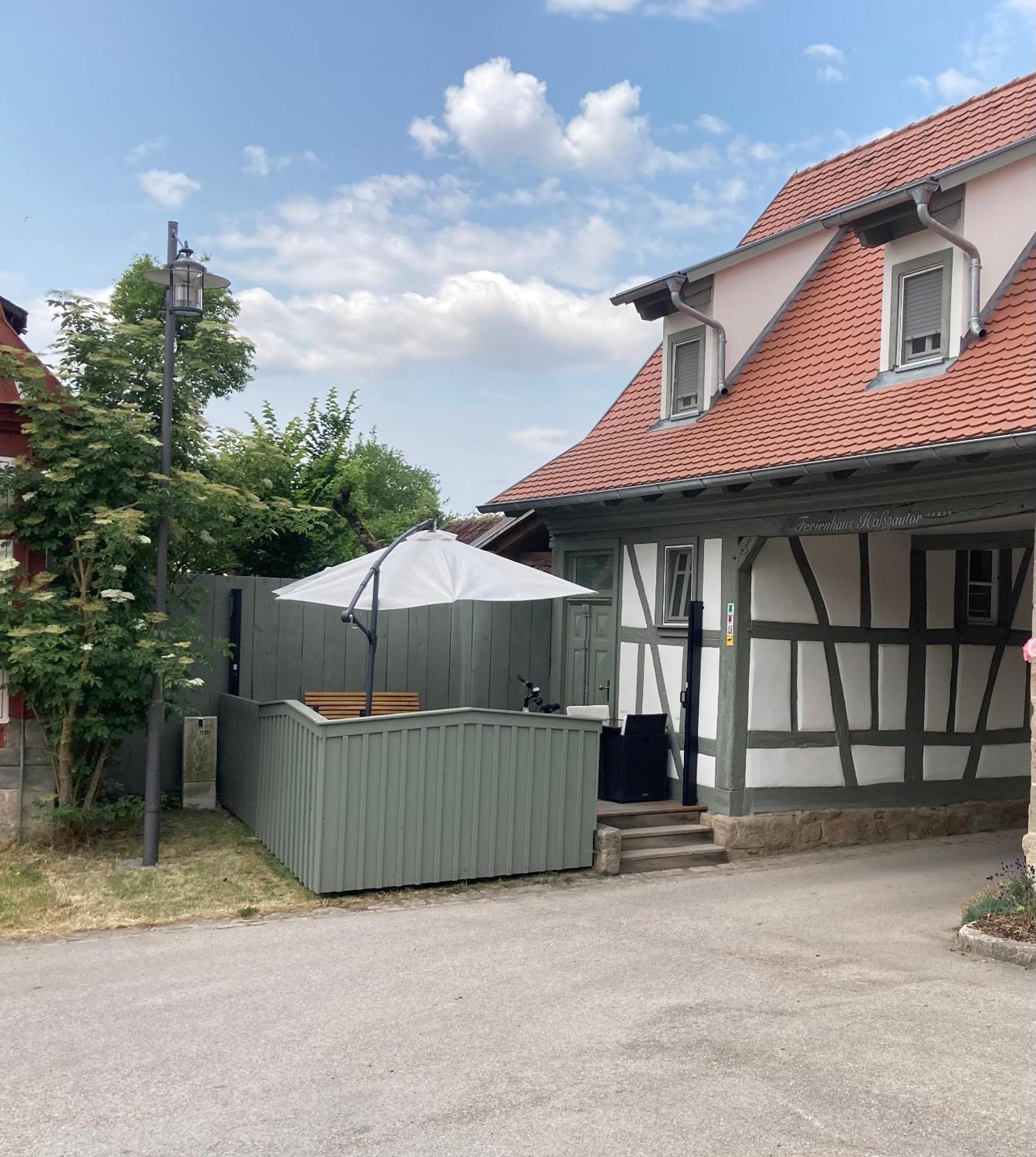 Ferienhaus Hassgautor Aidhausen Exteriér fotografie