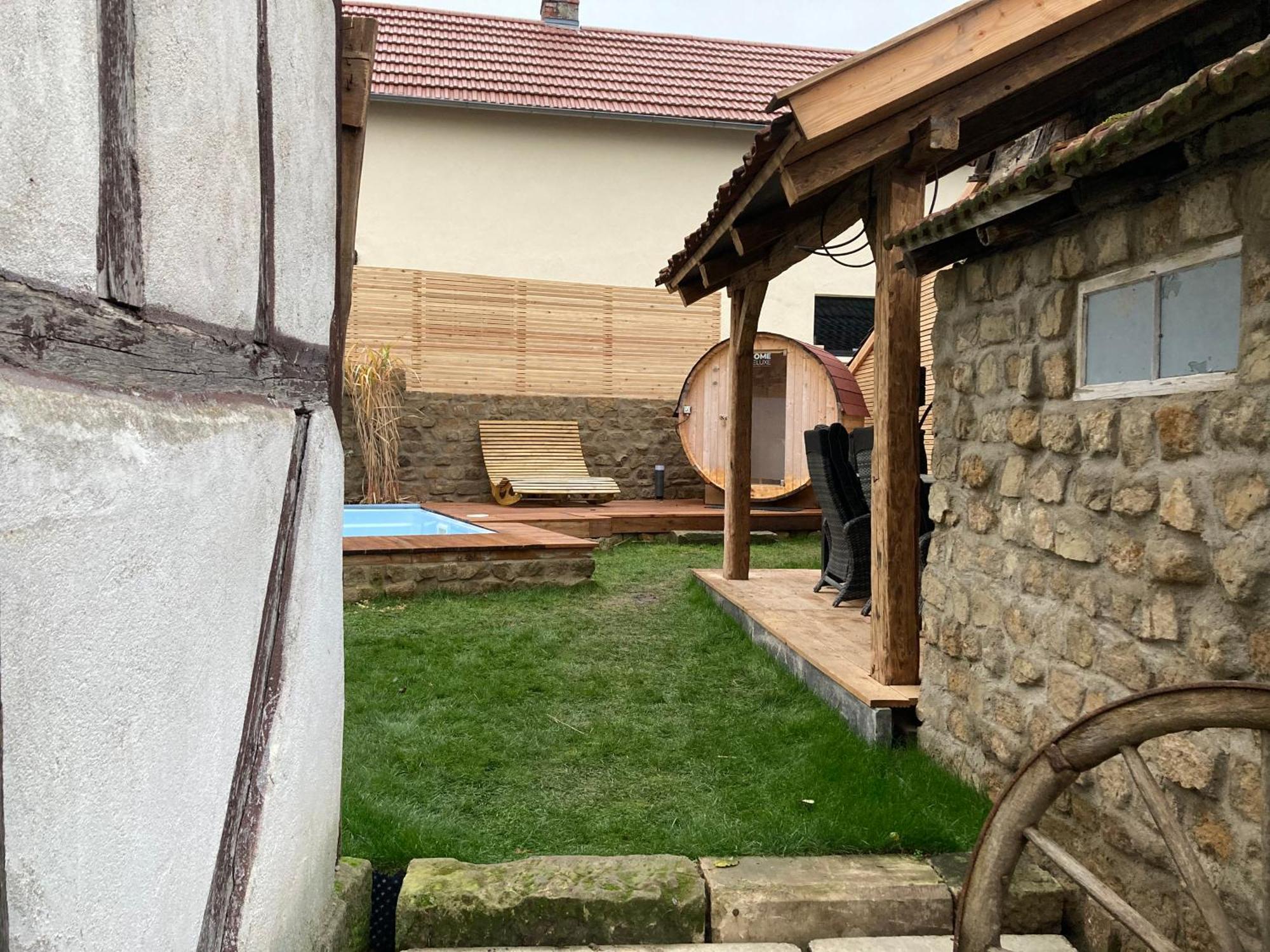 Ferienhaus Hassgautor Aidhausen Exteriér fotografie