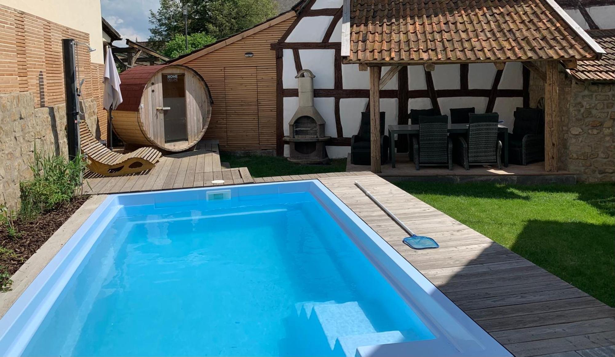 Ferienhaus Hassgautor Aidhausen Exteriér fotografie