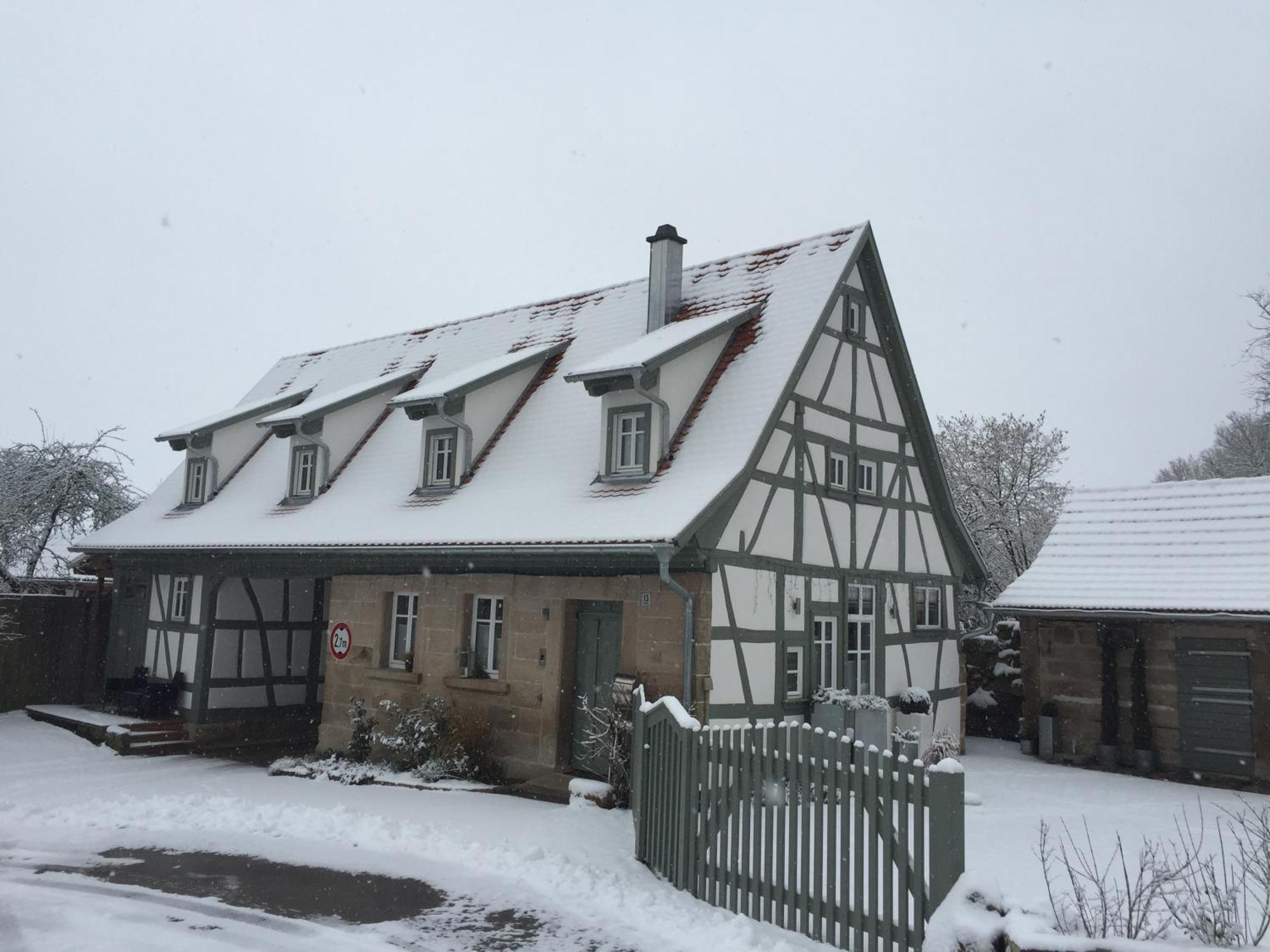 Ferienhaus Hassgautor Aidhausen Exteriér fotografie